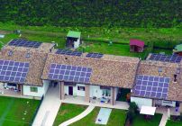 Fotovoltaico TRIFAMILIARE 3x 6,00 kWp  Amorfo Est Ovest - Quinto di Treviso (TV)
